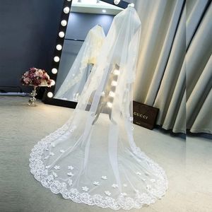 Flower Wedding Veil Tailing Wedding Accessories 1.